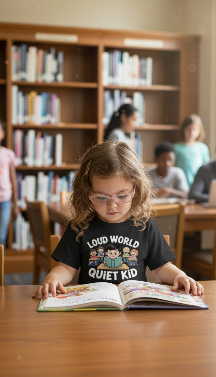 Loud World Quiet Kid Unisex Tee