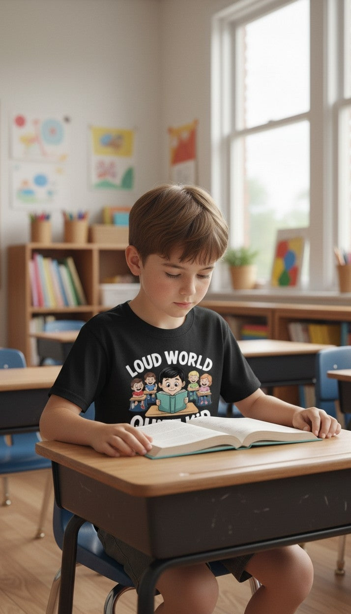 Loud World Quiet Kid Unisex Tee