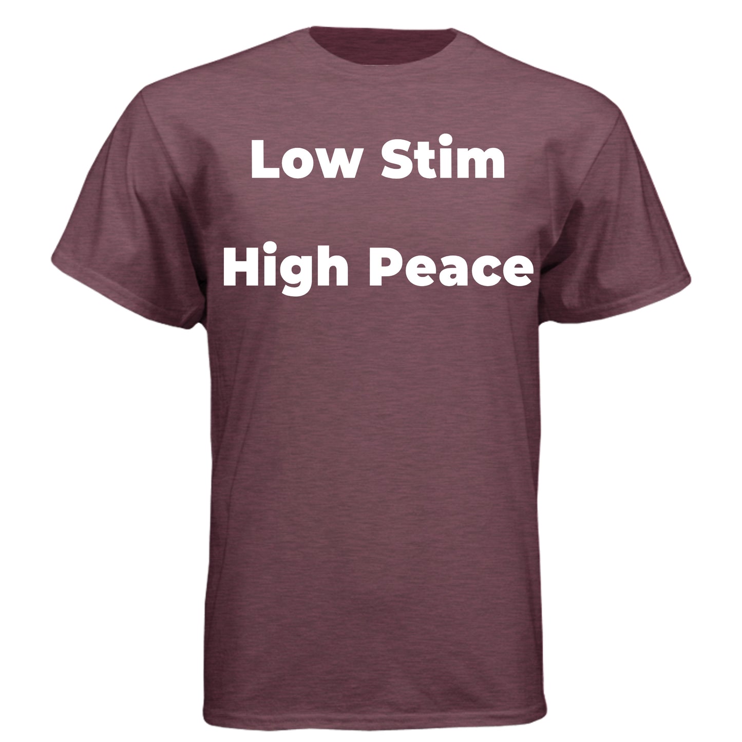 Heather Maroon - N6210 - FRONT