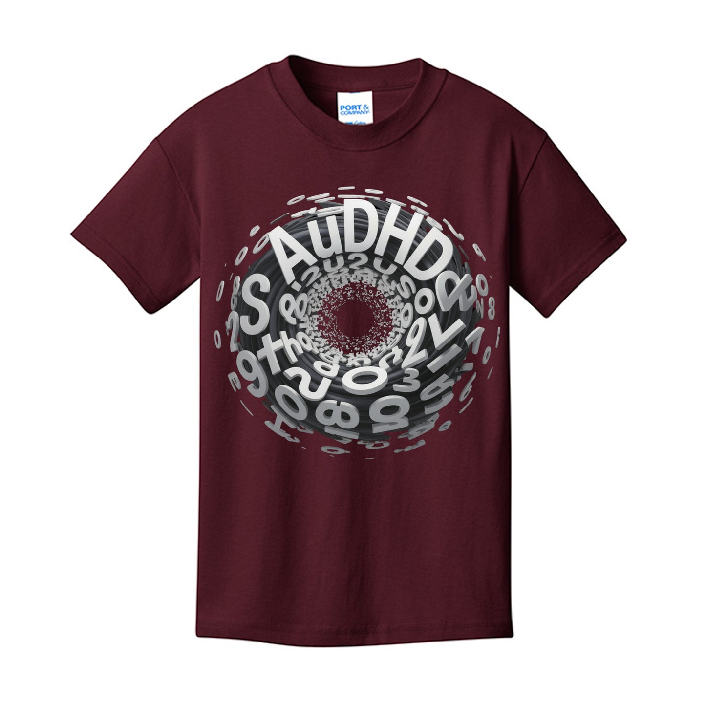 Athletic Maroon - PC54Y - FRONT