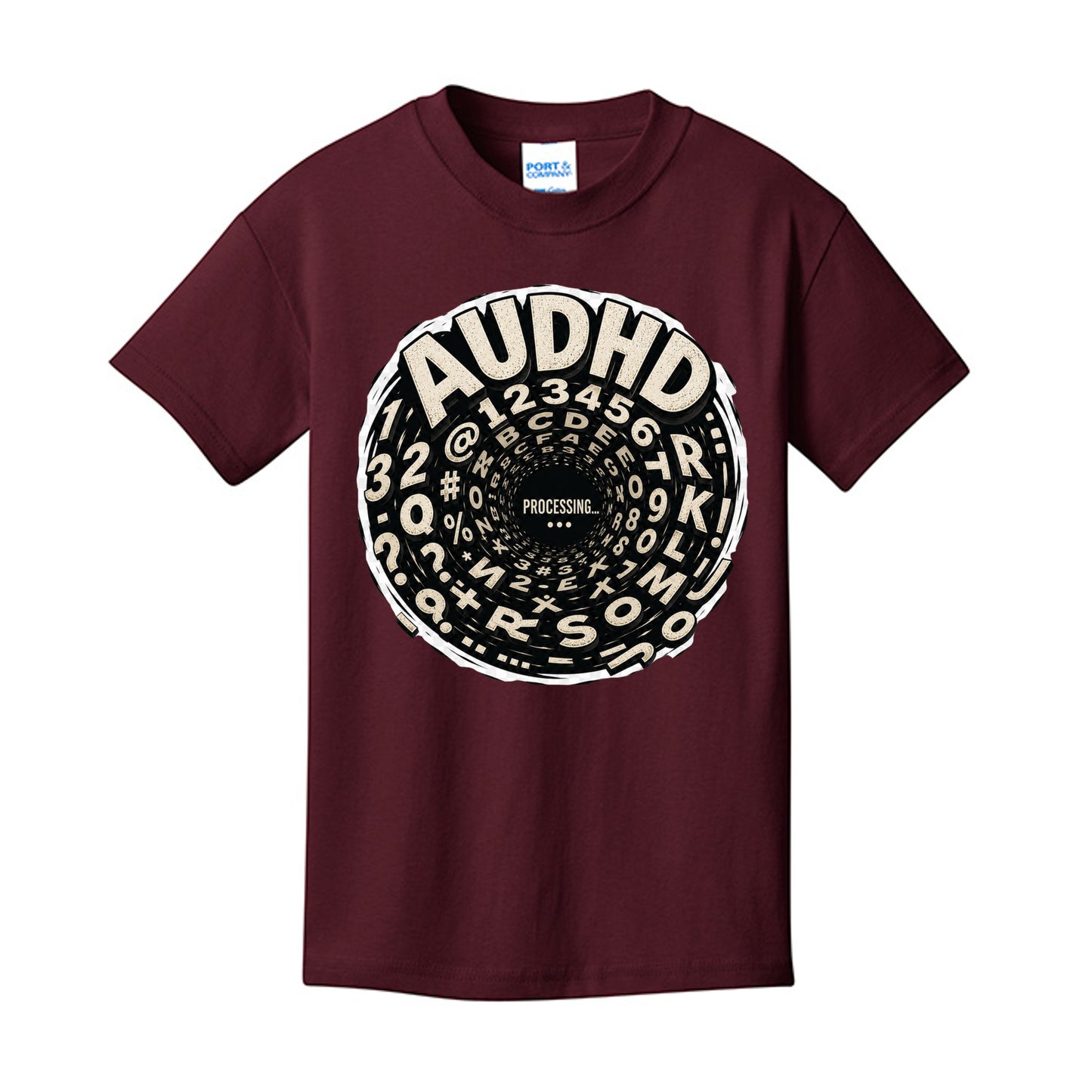 Athletic Maroon - PC54Y - FRONT